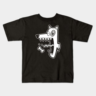 Dog Gack! {DARK shirts} Kids T-Shirt